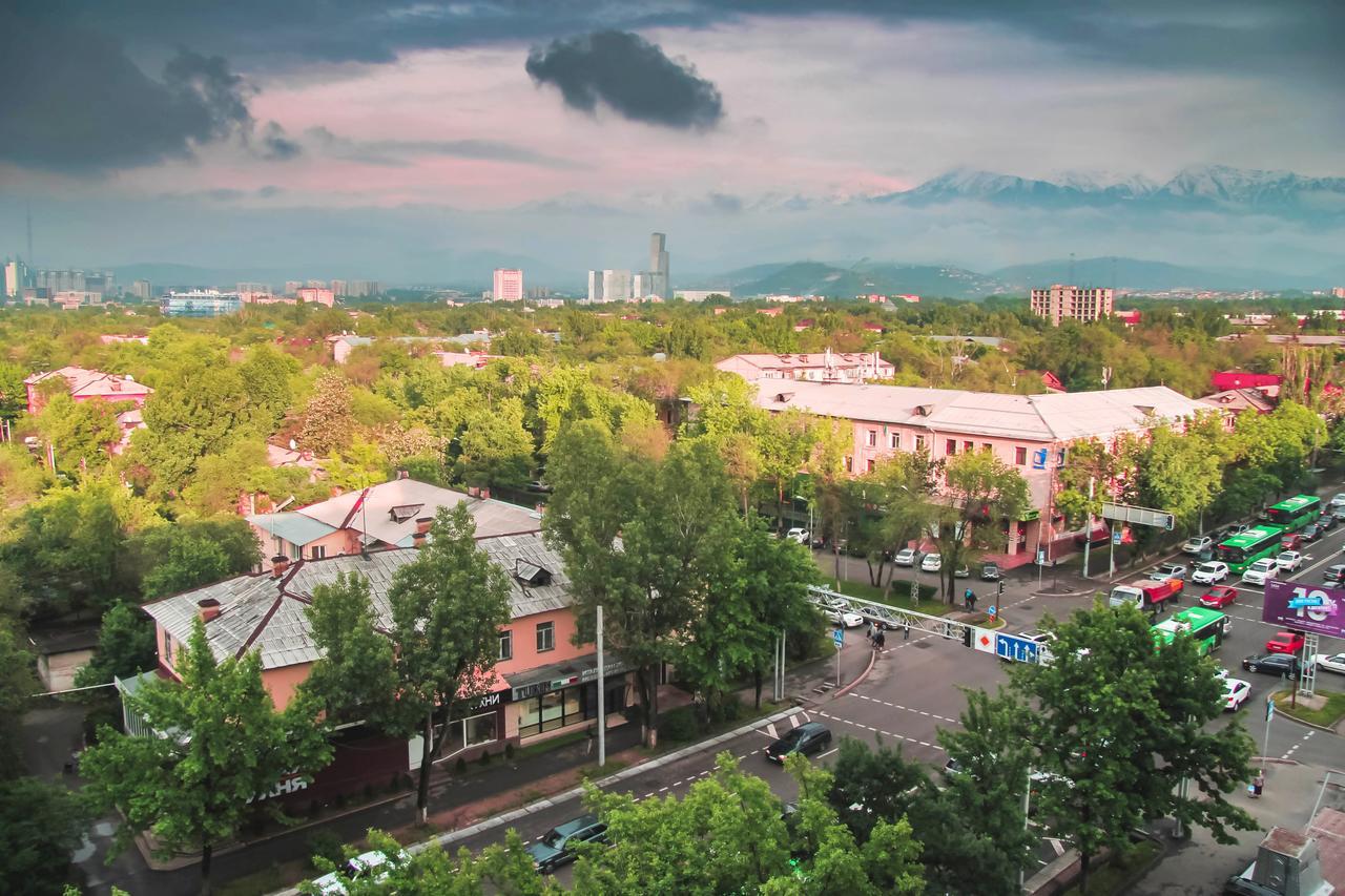 "Атакент" Панорамный Вид Квартира Almaty Exterior foto